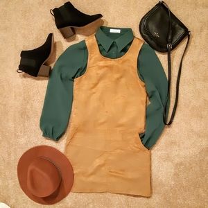 H&M Divided Brown Shift Dress